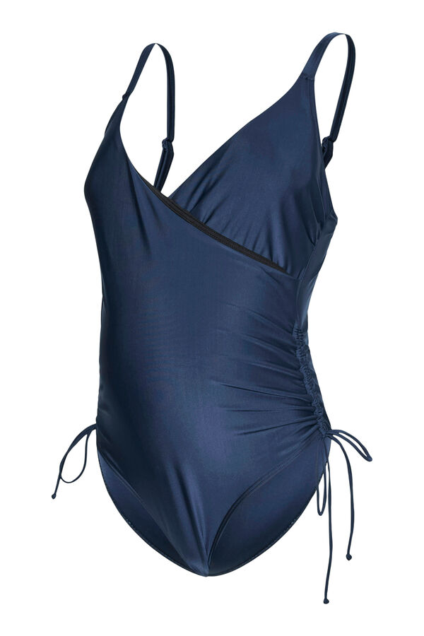 Mamalicious Fato de banho maternity e amamentação azul