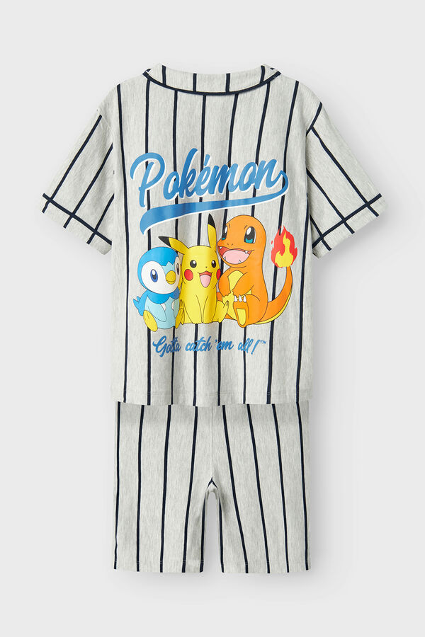 Name it Conjunto Pokemon dos piezas gris