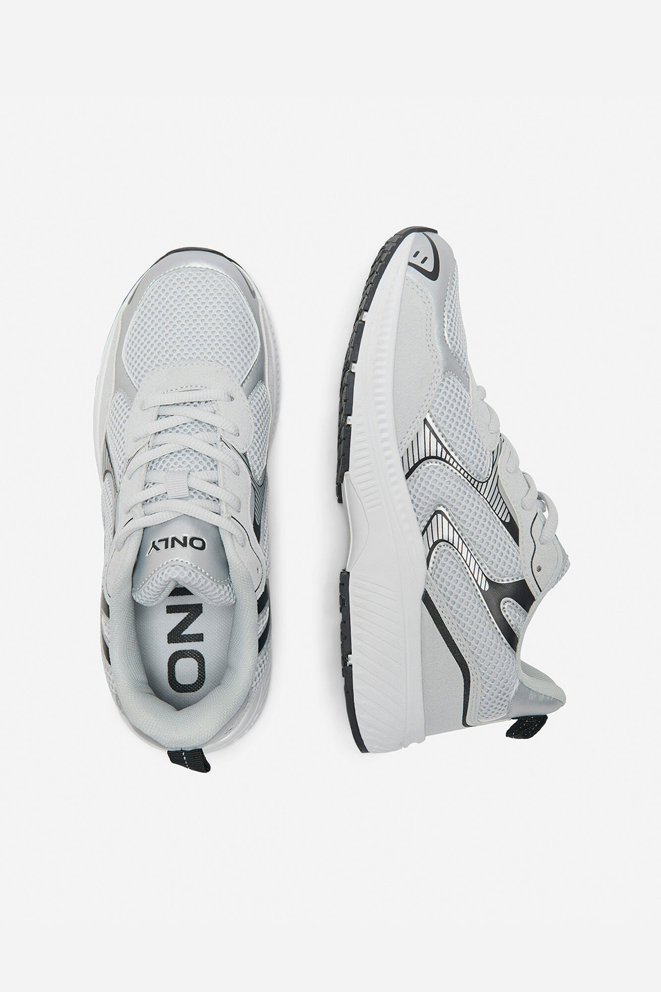 Only Play Deportivas cordones mesh