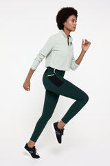 Only Play Leggins cintura alta turquesa