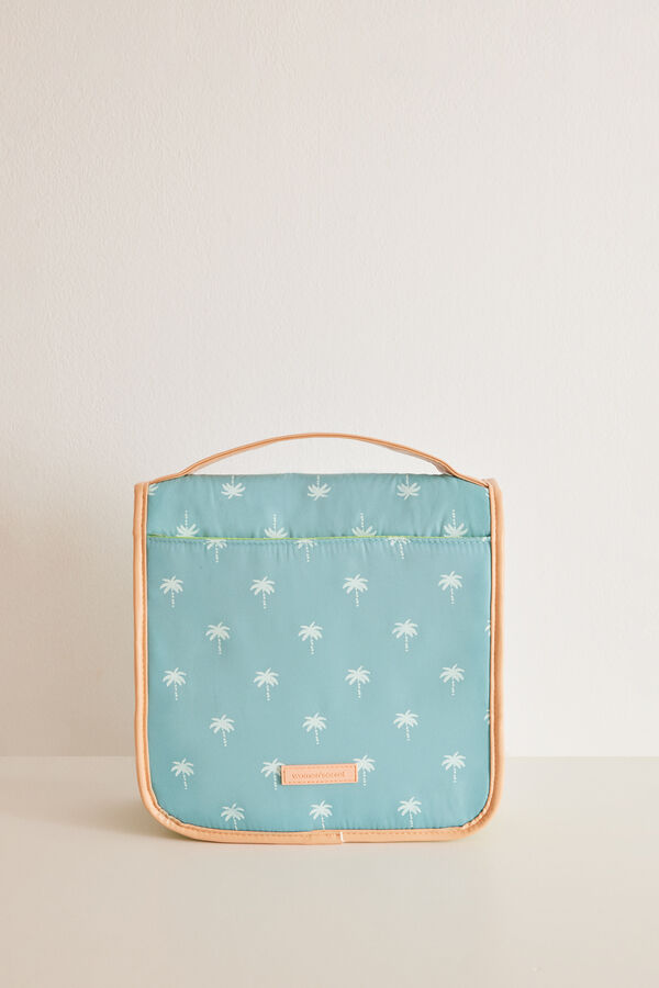 Women'secret Neceser plegable para colgar verde