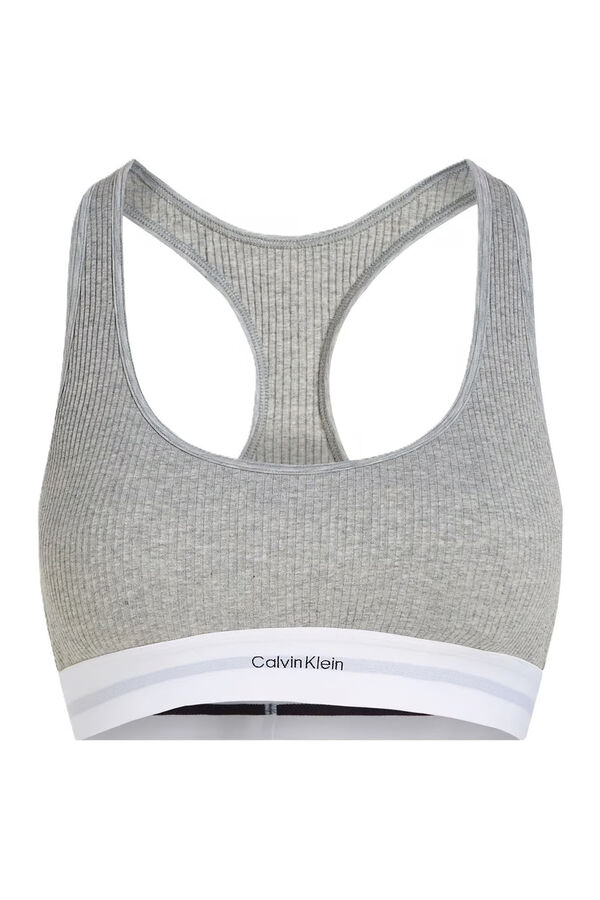 Calvin Klein Soutien triangular cinzento