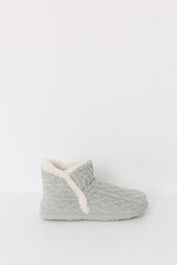 Women'secret Chinelos com botas verde estampado