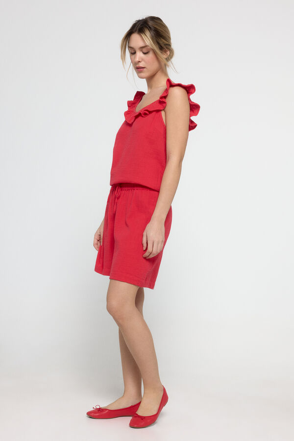 Pieces Cal&ccedil;as curtas rosa