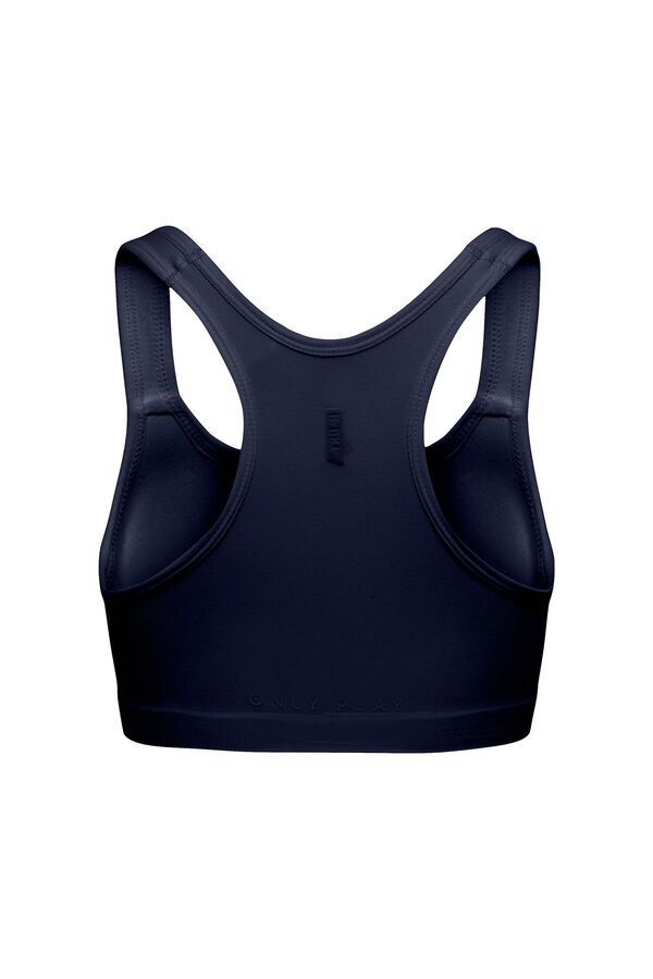 Only Play Sujetador deportivo intensidad media azul
