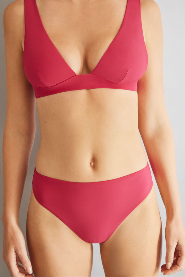 Women'secret Braga bikini alta rosa rosa