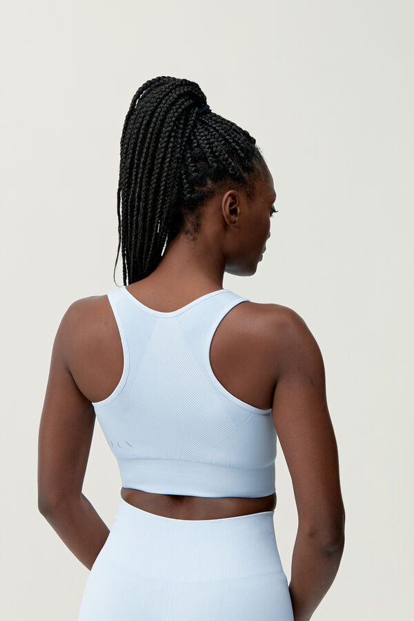 Born Living Yoga Top Amal Sky Soft azul
