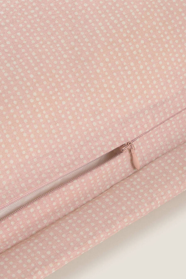 Textura Funda de cuadrante de patchwork tradicional rosa