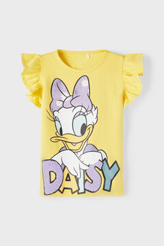 Womensecret Camiseta de niña de DAISY sin mangas amarillo