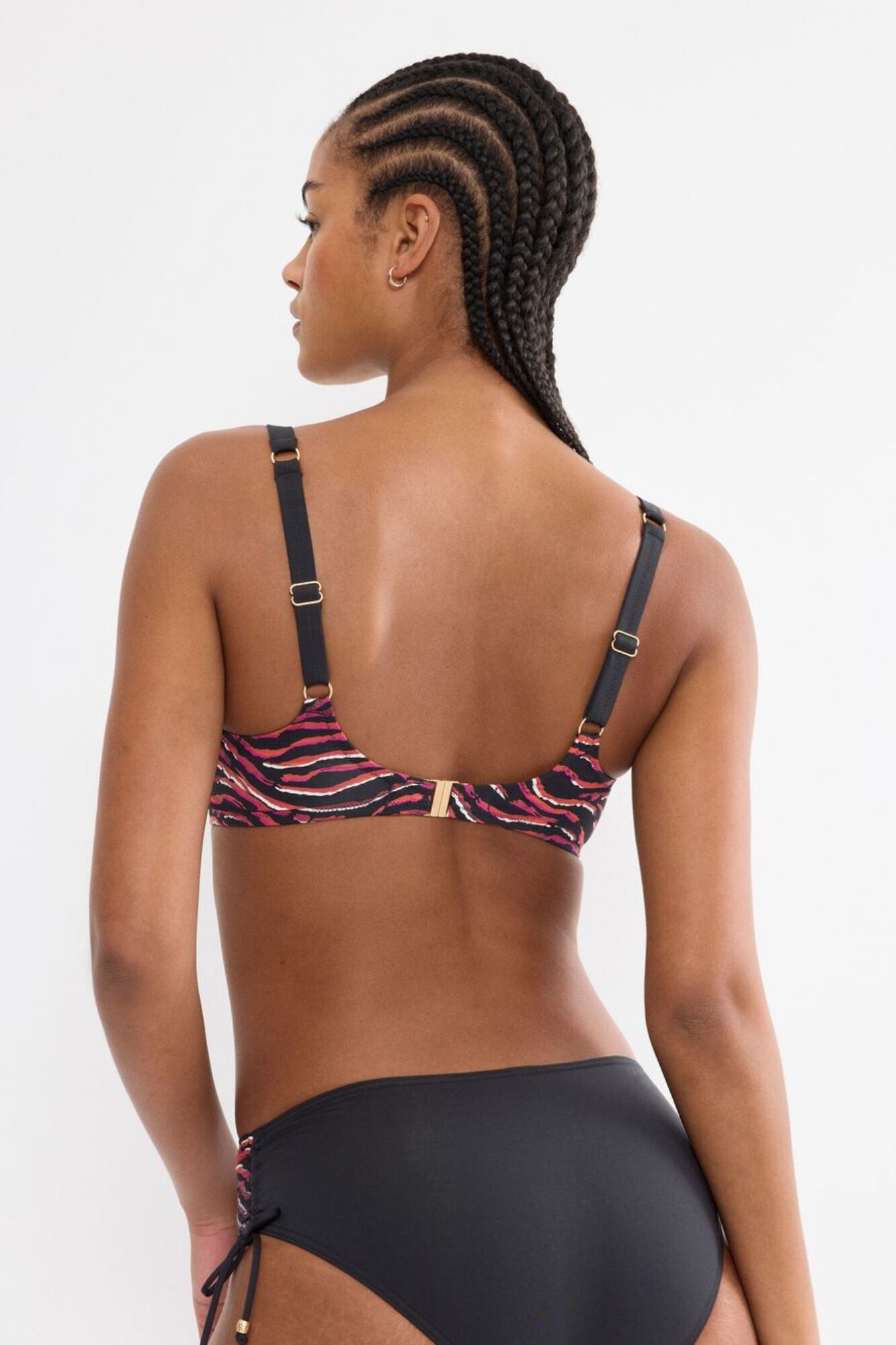 Triumph Top biqu&iacute;ni redutor com aro estampado animal
