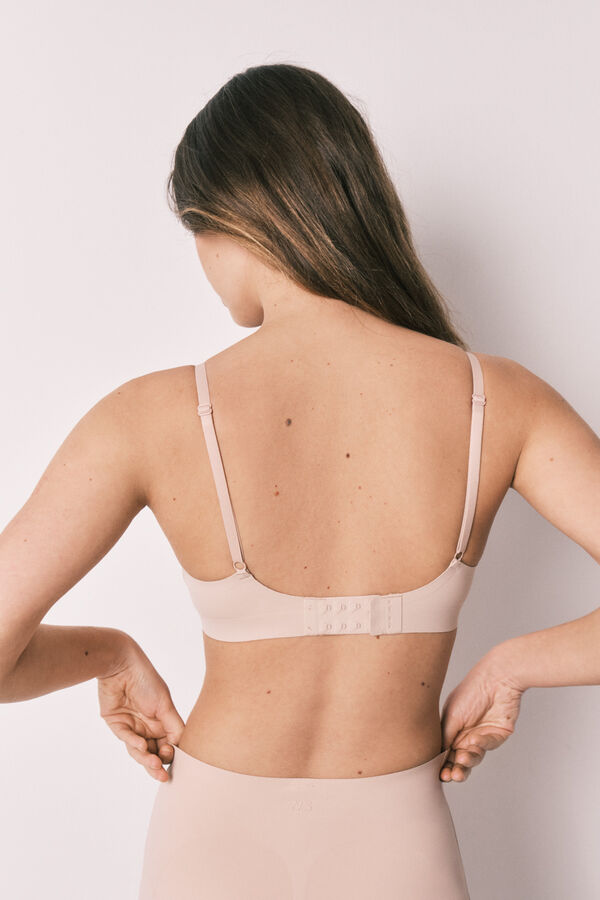 Women'secret NAKED Soutien triangular top nude  cru