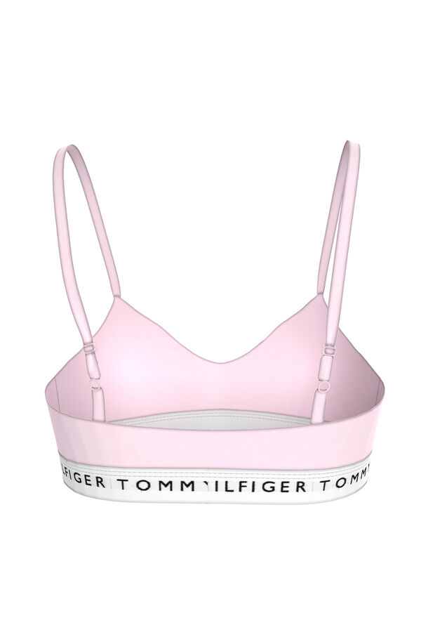 Tommy Jeans Sujetador deportivo sin aro azul