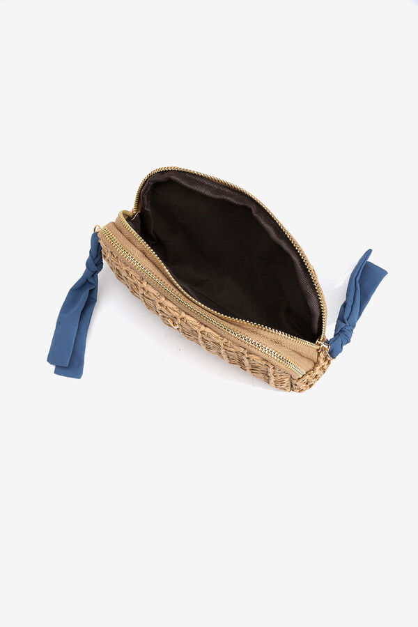 Vilanova Necessaire com efeito palha vison