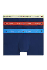 Tommy Hilfiger Pack 3 Boxers algod&oacute;n azul