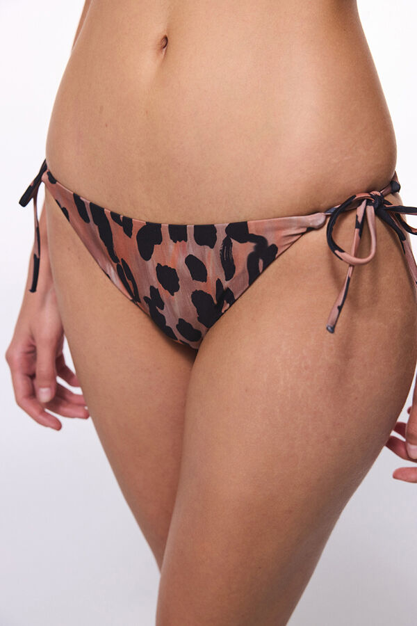 Penti Braga de bikini cl&aacute;sica leopardo estampado