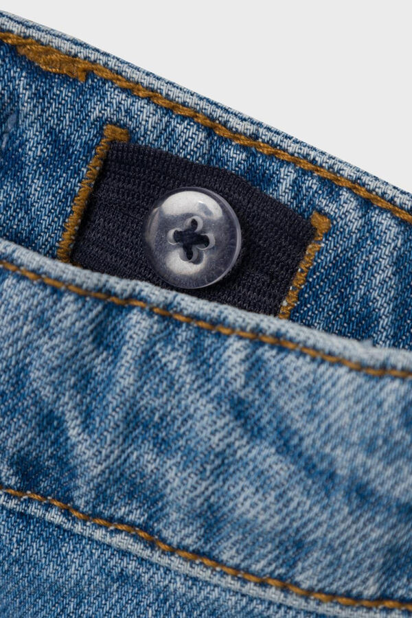 Name it Cal&ccedil;as curtas menina denim azul