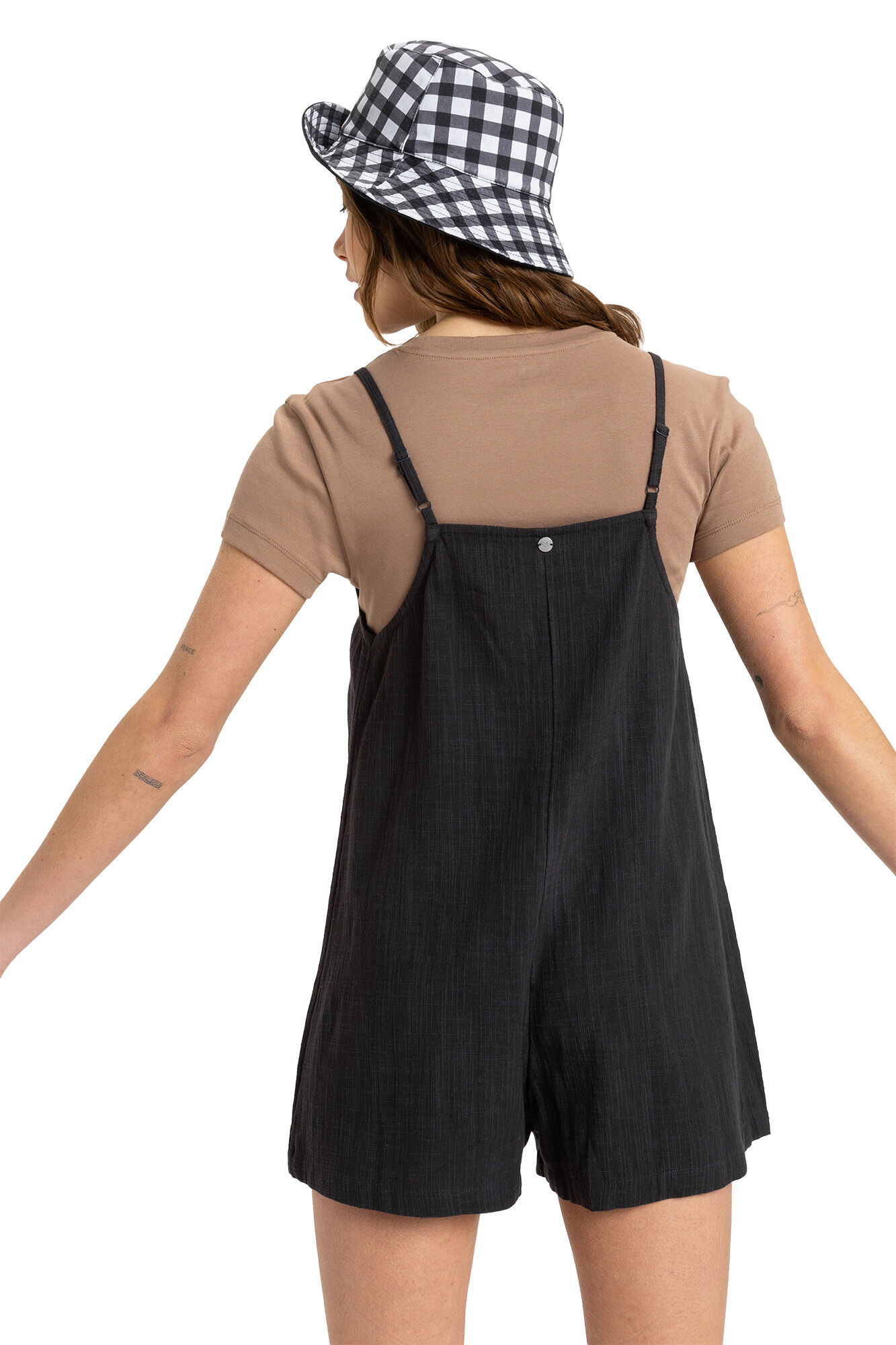 Roxy Mono corto tirantes negro