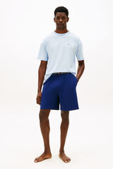Tommy Hilfiger Conjunto de pijama curto liso estampado