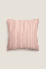 Textura Funda coj&iacute;n acolchada pespuntes rosa