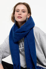 Pieces Bufanda lisa  azul