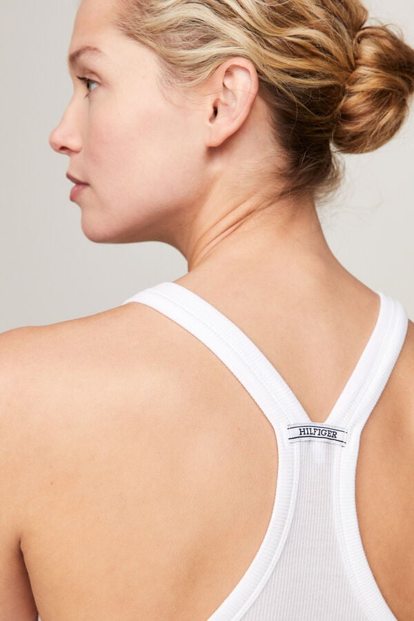 Tommy Hilfiger Camiseta sin mangas blanco