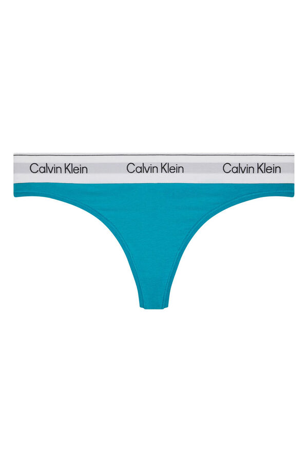 Calvin Klein Braga tanga individual azul