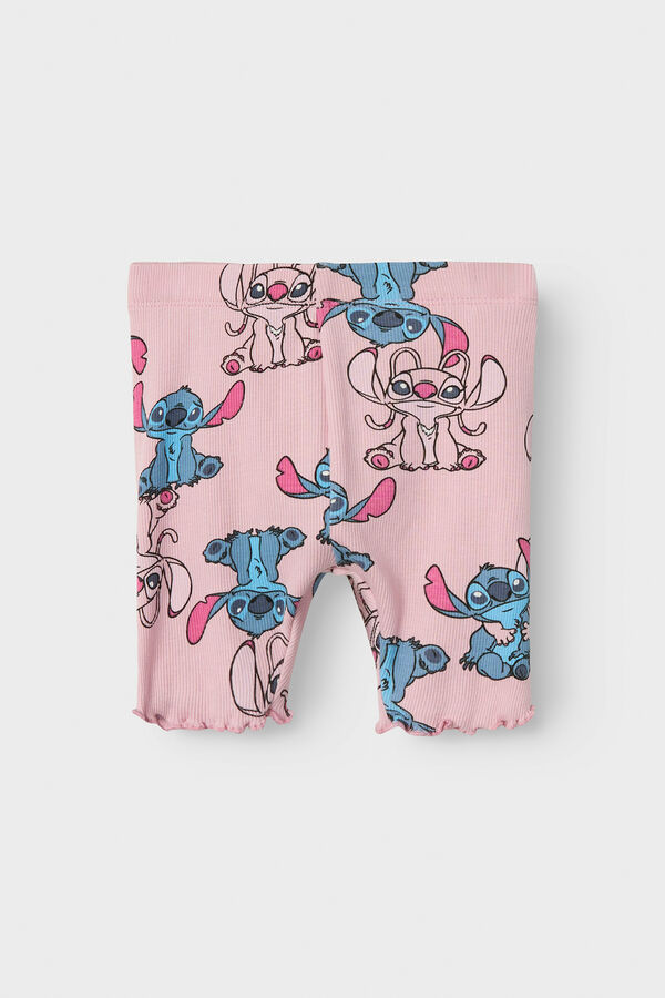Name it Short de Lilo & Stitch con algod&oacute;n rosa