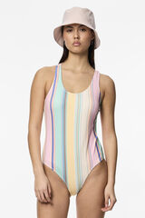 Pieces Fato de banho inteiro com al&ccedil;as. bege