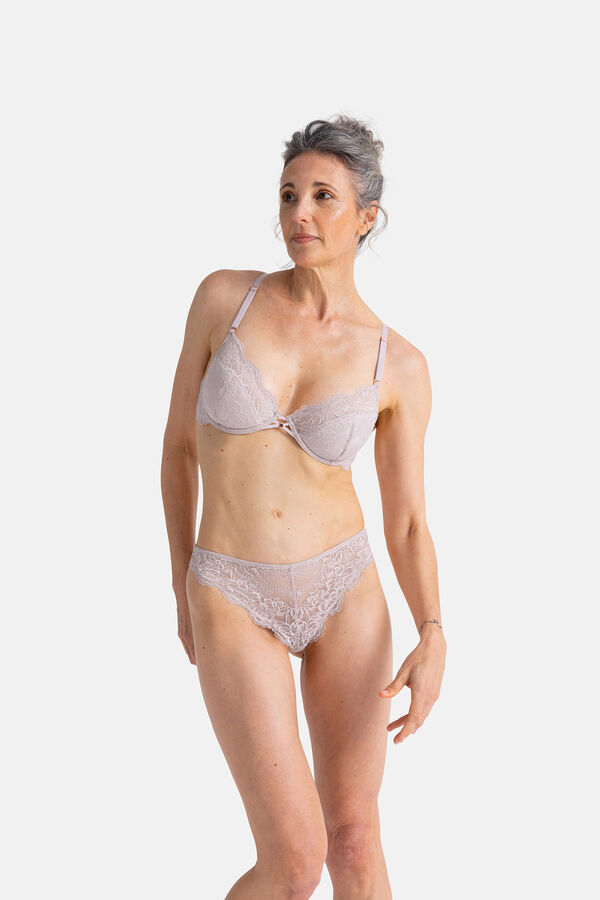 Dorina Soutien semi-acolchoado leve Lilian rosa