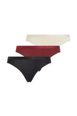 Calvin Klein Pack de 3 bragas logo CK estampado