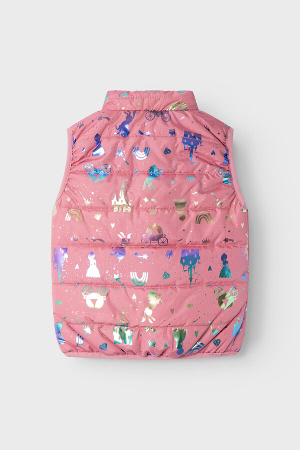 Name it Chaleco ni&ntilde;a print metalizados rojo