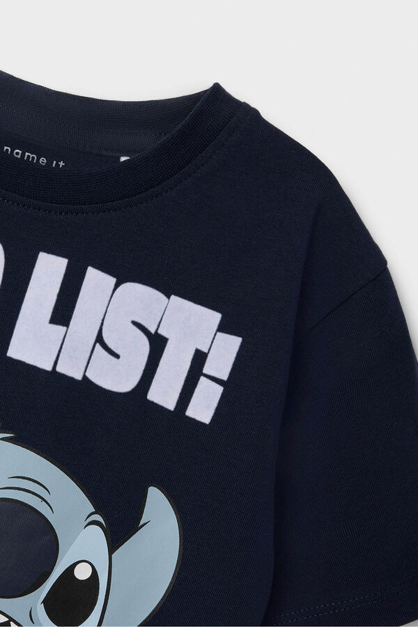 Name it Camiseta do Stitch Boy azul