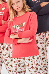 Gisela Pijama largo Gremlins rojo