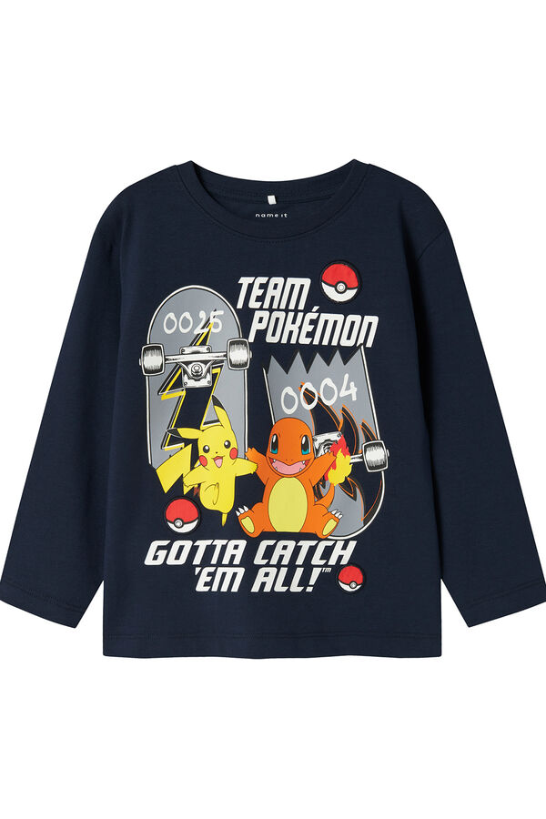 Name it Camiseta de Pokemon de ni&ntilde;o azul