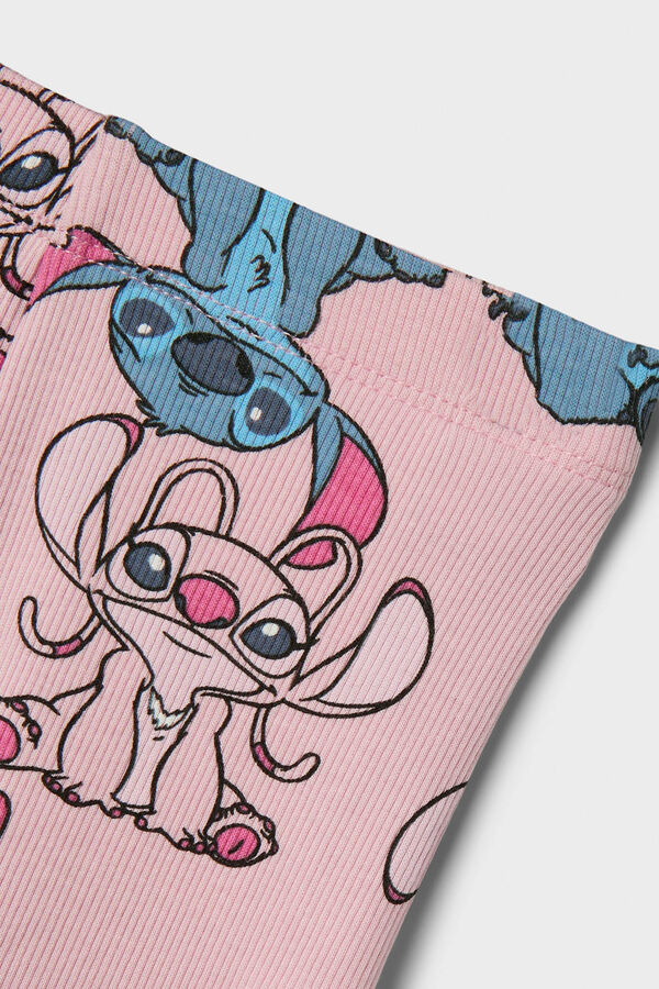 Name it Short de Lilo & Stitch con algod&oacute;n rosa