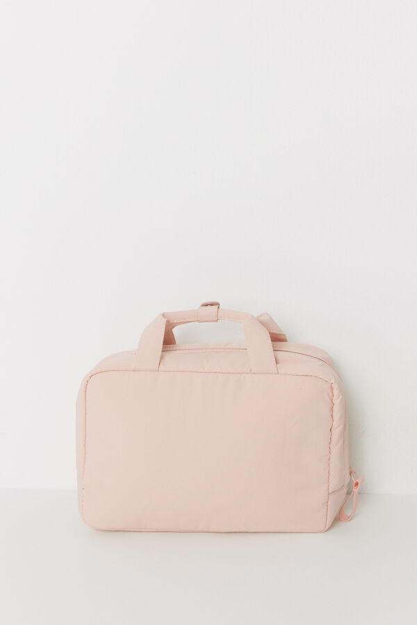 Women'secret Neceser grande acolchado rosa rosa