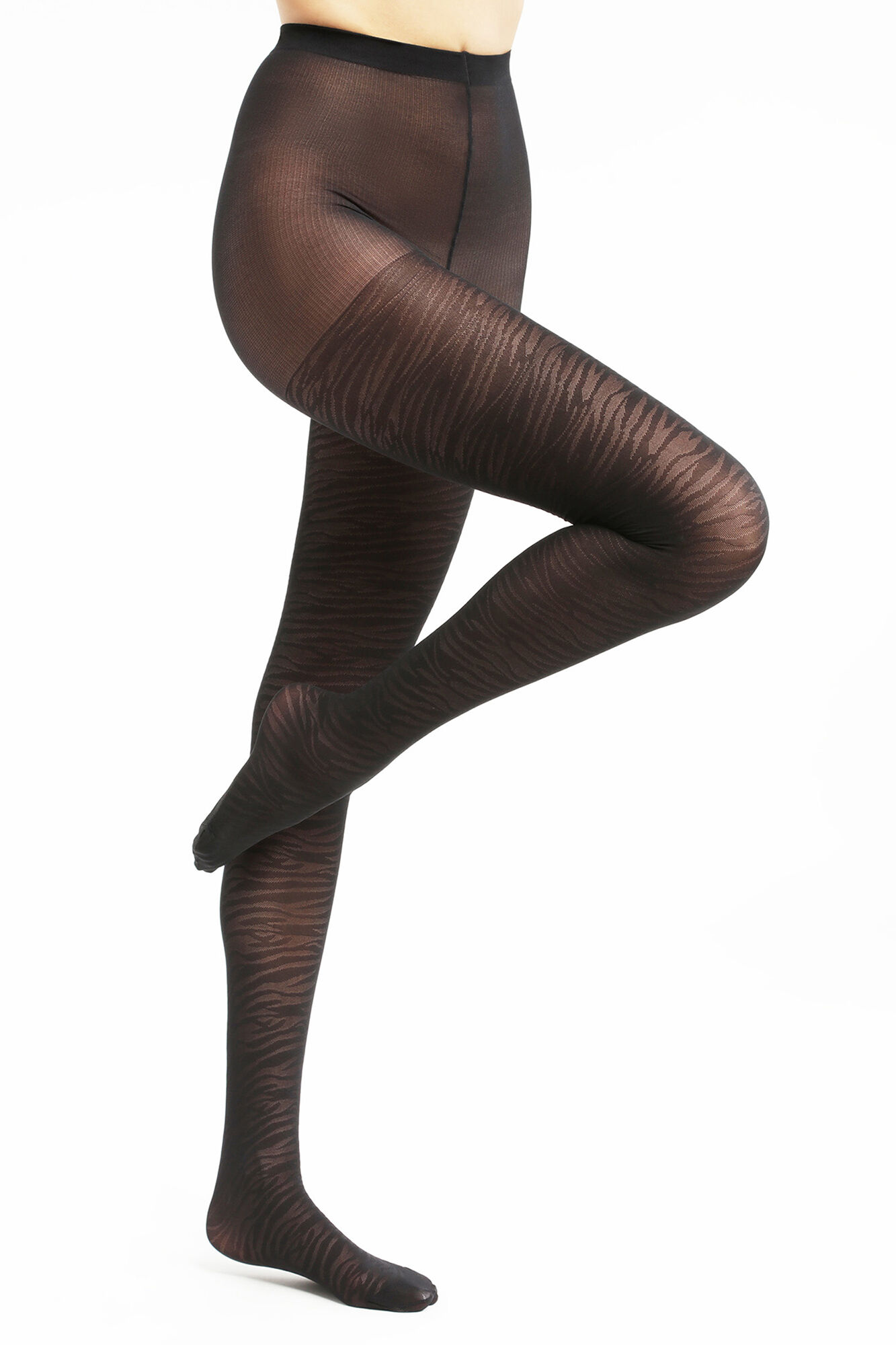 DIM Fantasia Style Le Crois&eacute; Collants - Preto