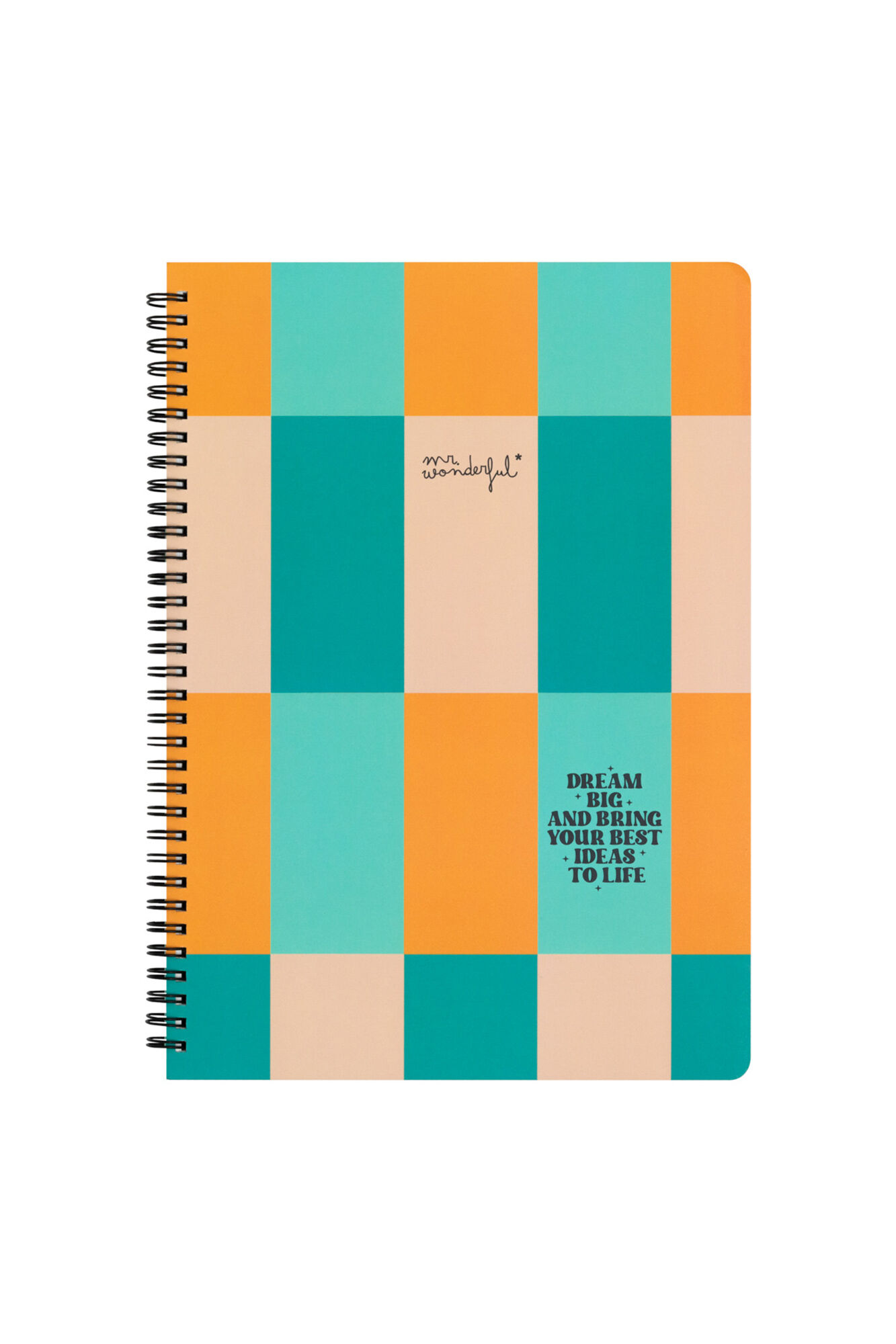 Mr. Wonderful Libreta A4 -Dream big and bring your best ideas to life