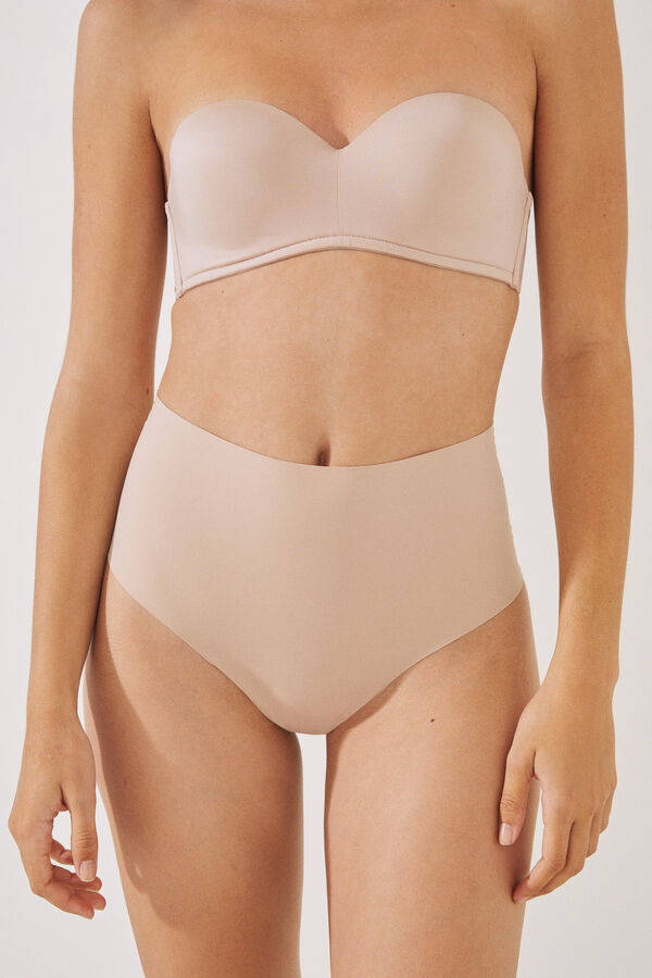Women'secret Tanga moldeadora nude nude