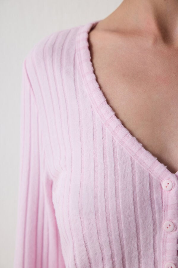 Penti Conjunto de pantal&oacute;n rosa Cozy Time rosa