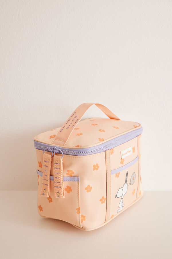 Women'secret Neceser grande naranja Snoopy naranja