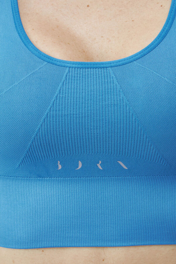 Born Living Yoga Camiseta esportiva Urdhva azul