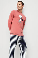 Womensecret Pijama de homem do Snoopy vermelho