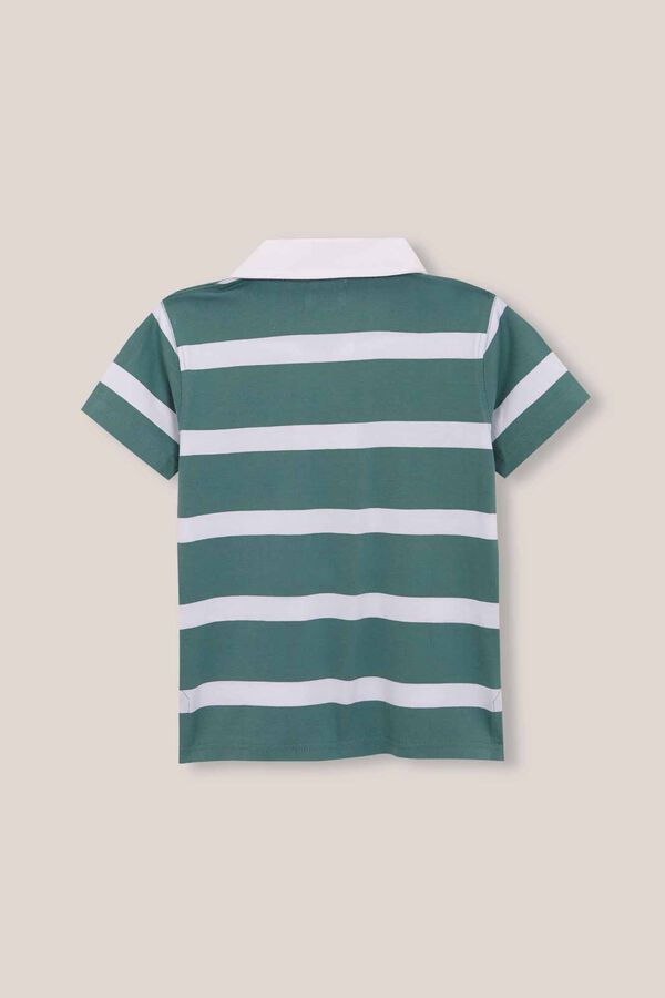 Gocco Polo rayas azul claro azul