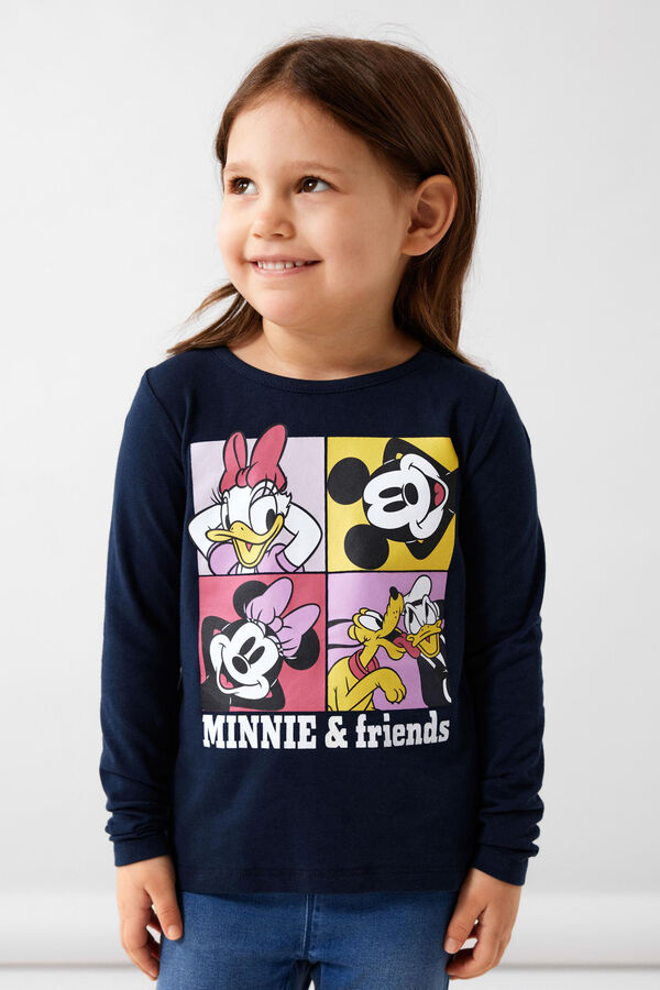 Name it Camiseta de ni&ntilde;a de manga larga de MINNIE & Friends azul