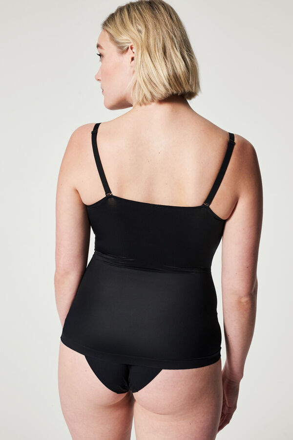Spanx Camiseta moldeadora preto