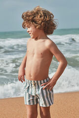 Gocco Ba&ntilde;ador de rayas gris gris