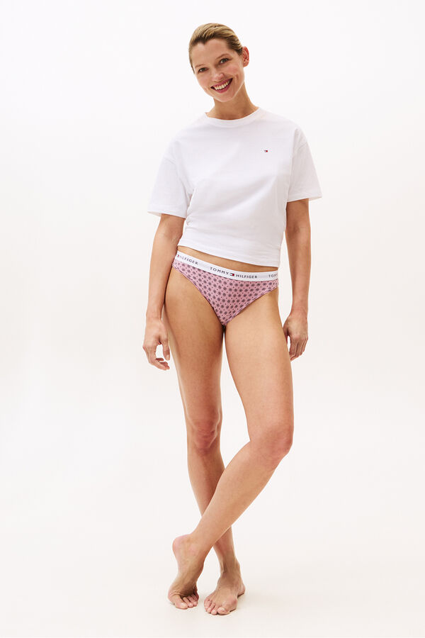 Tommy Jeans Pack de 3 bragas algod&oacute;n  estampado