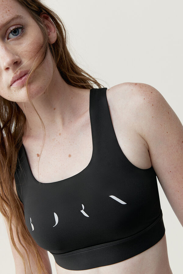 Born Living Yoga Top Noite Preto preto