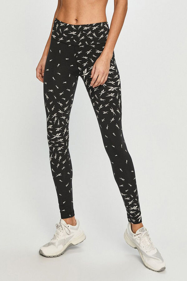 Reebok Leggings Vetor AOP preto